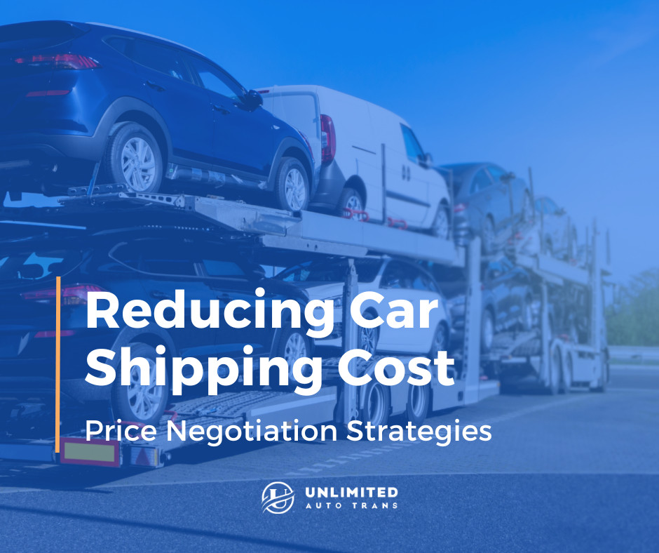 Reducing car shipping cost