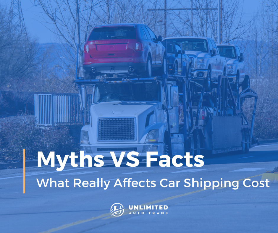 myths and facts about car shipping costs