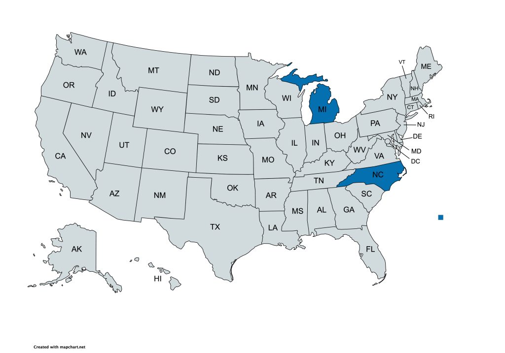 michigan to north carolina auto transport